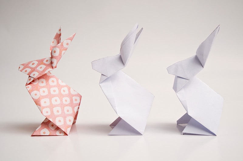 かわいく折ろう!折り紙で作るうさぎの作り方について