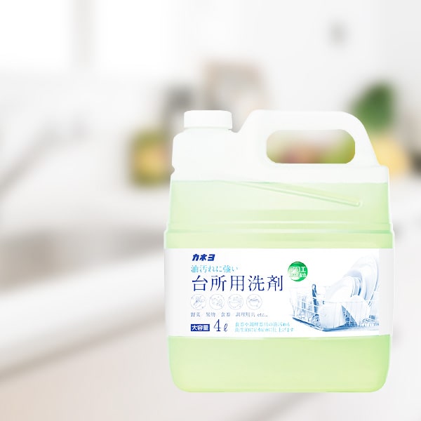 カネヨ石鹸 台所用食器洗剤 4L 1本