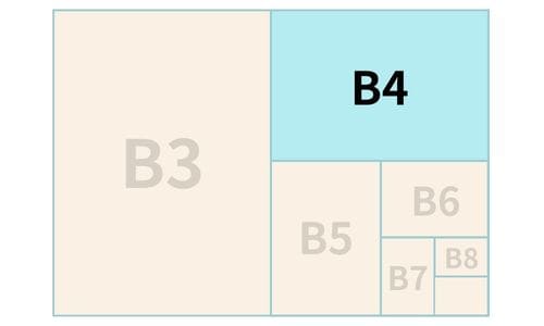 B4サイズ