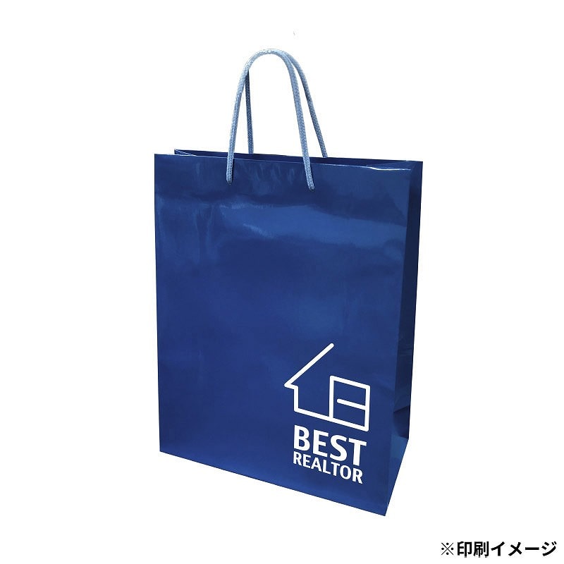 【オリジナル印刷】特注TCB 高級手提げ袋 255×100×355 1色 ベタ有 500枚