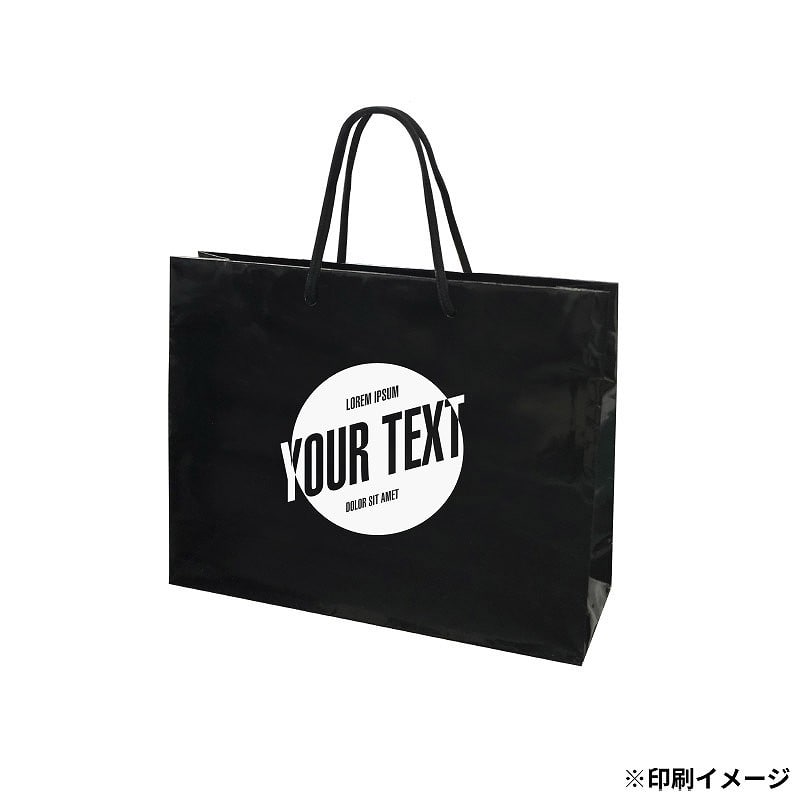 【オリジナル印刷】特注TCB 高級手提げ袋 320×110×250 1色 ベタ有 500枚