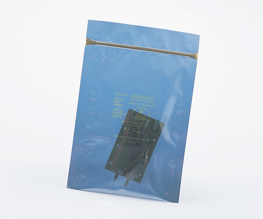 アズワン 静電気防止バッグ ジッパー型 254×356 約0.08~0.09mm 1箱(100枚入) 13275 1箱(ご注文単位1箱)【直送品】