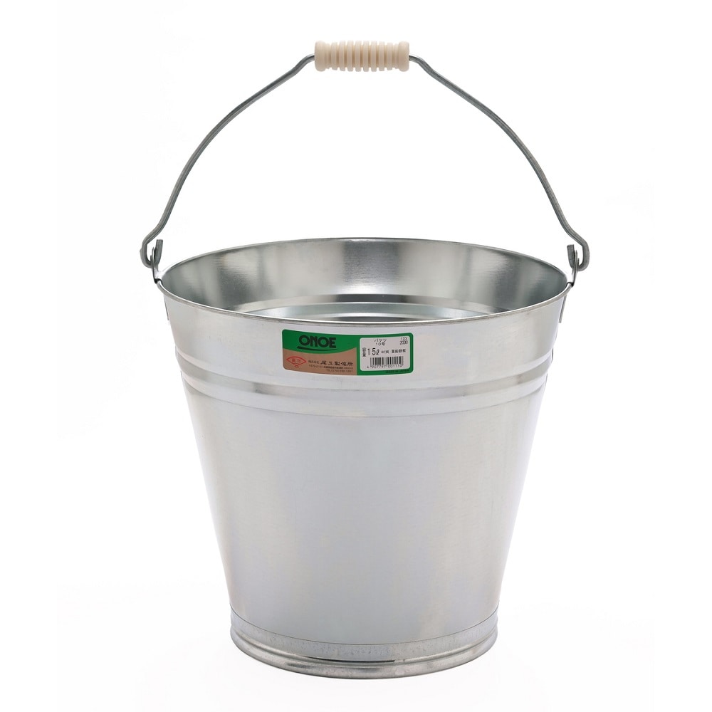 尾上製作所 バケツ 10号 15L 10ゴウ 1個(ご注文単位1個)【直送品】