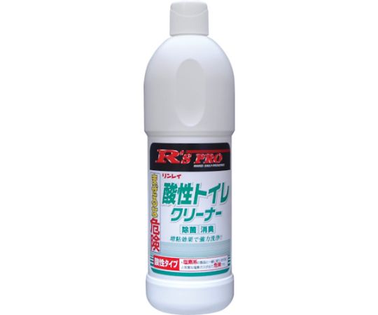 リンレイ R'sPRO 酸性トイレクリーナー 800ml 787433 1本(ご注文単位1本)【直送品】