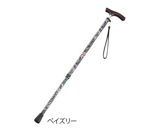 アズワン 伸縮杖(スリムネックタイプ) ペイズリー(女性用) B059-608SD-677 1本(ご注文単位1本)【直送品】