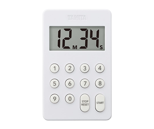 タニタ デジタルタイマー100分計 TD415-WH 1個(ご注文単位1個)【直送品】