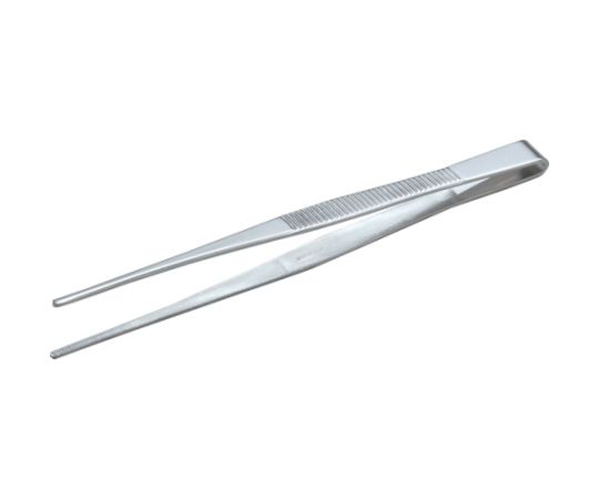 トラスコ中山 ステンレス製ピンセット 150mm 直ギザ付 TSP-23 1本(ご注文単位1本)【直送品】