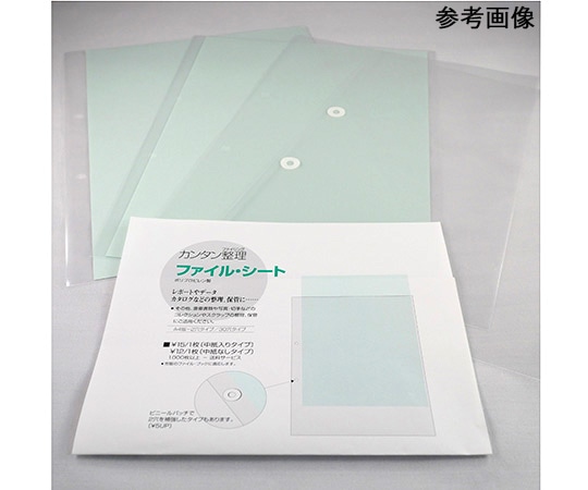 さくらサイエンス ファイルシート　A4　2穴　中紙なし　1000枚入　 1箱（ご注文単位1箱）【直送品】