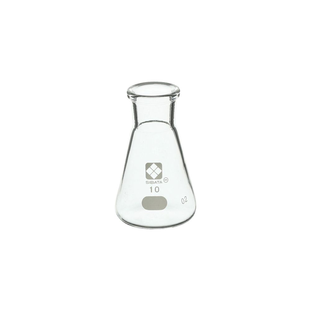 柴田科学 三角フラスコ 10mL 1本入 010530-10A 1本(ご注文単位1本)【直送品】