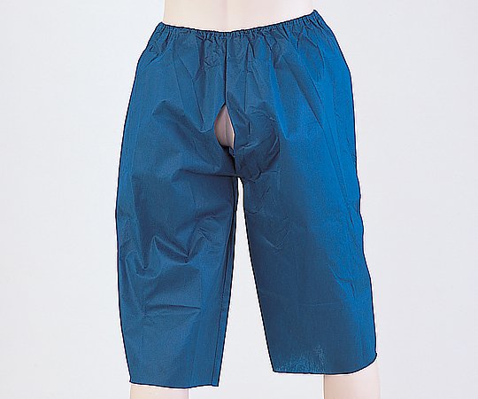 アズワン 検診用パンツ(穴あきタイプ・濃紺)L 1袋(50枚入) 1袋(ご注文単位1袋)【直送品】