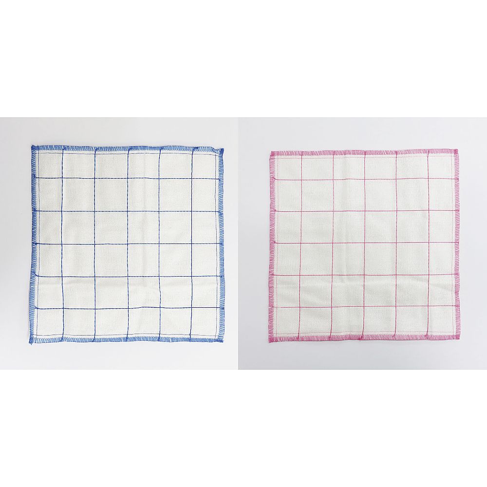 東和産業 抗菌かや織ふきん（2枚入）　 1セット（ご注文単位1セット）【直送品】