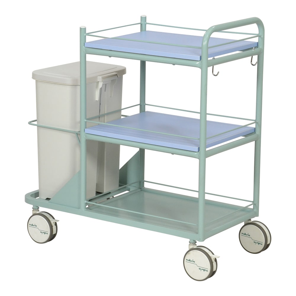 ナビス(アズワン) オムツ交換車(リフレッシュ) FK-450 1個(ご注文単位1個)【直送品】