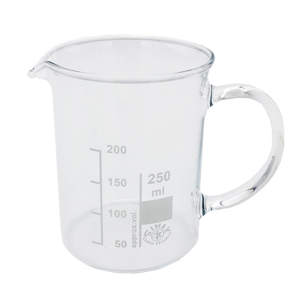 SIMAX ガラス手付ビーカー 250mL 154/250 1個(ご注文単位1個)【直送品】