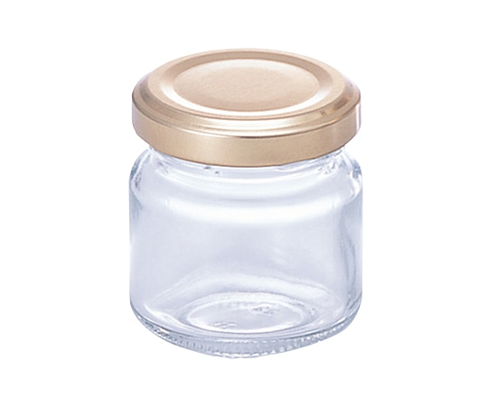 アズワン ジャム瓶(短型)150mL　4型 1個（ご注文単位1個）【直送品】
