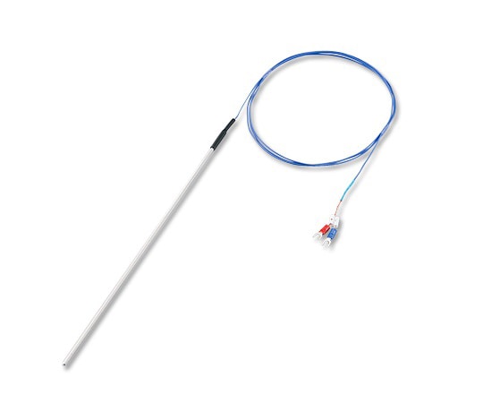 アズワン K熱電対(シース型・テフロン(R)被覆) M4Y端子タイプ 300mm DS-2010-300 1個(ご注文単位1個)【直送品】
