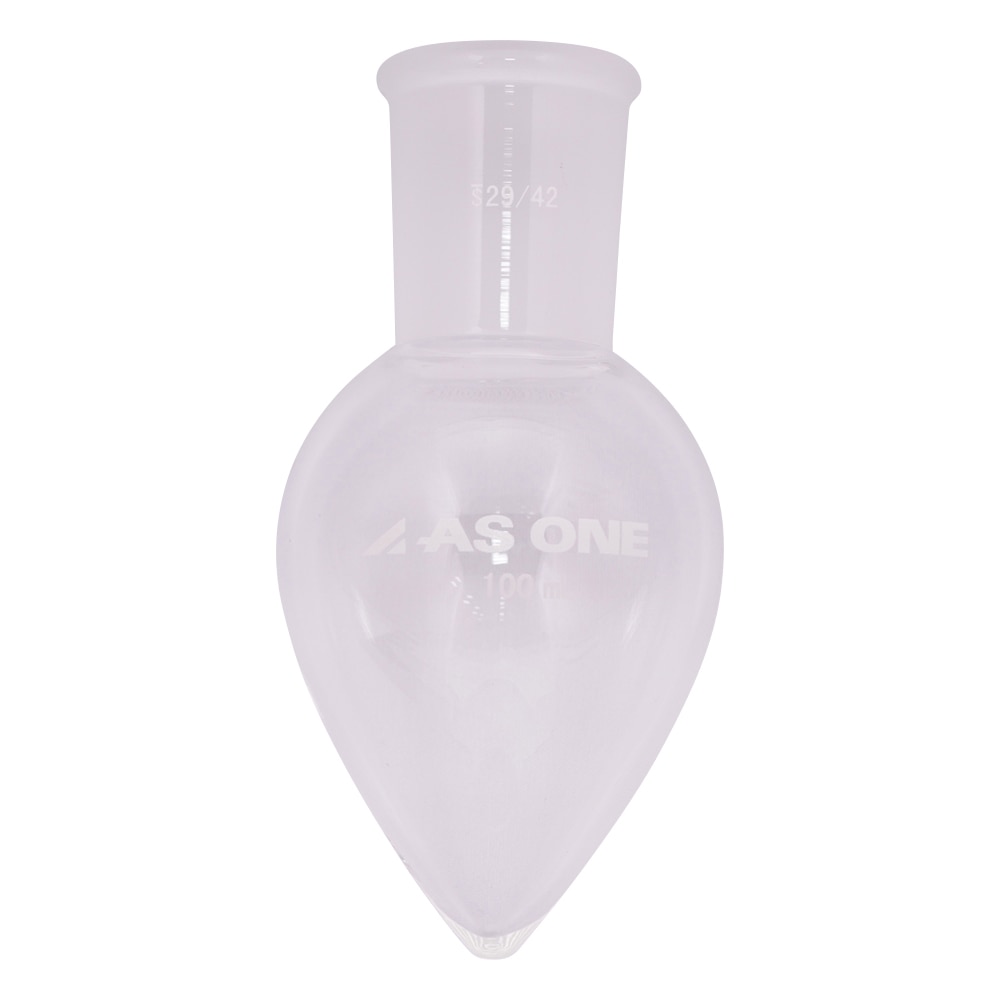 アズワン 梨型フラスコ 100mL FP-100-2942 1個(ご注文単位1個)【直送品】