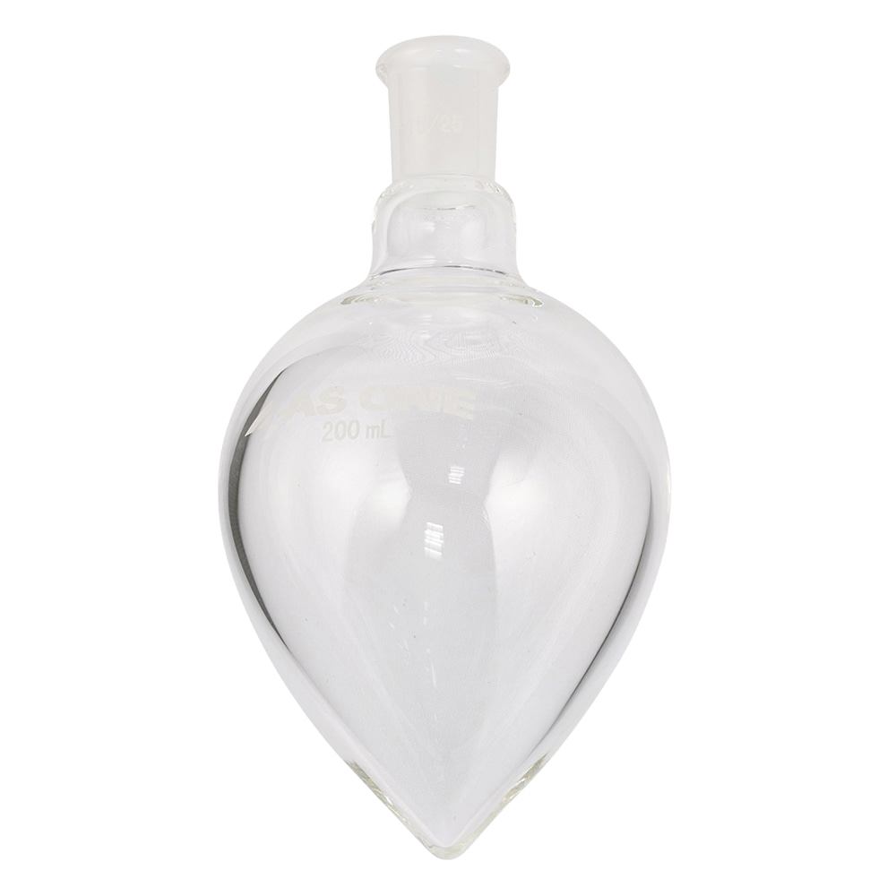 アズワン 梨型フラスコ 200mL FP-200-1525 1個(ご注文単位1個)【直送品】