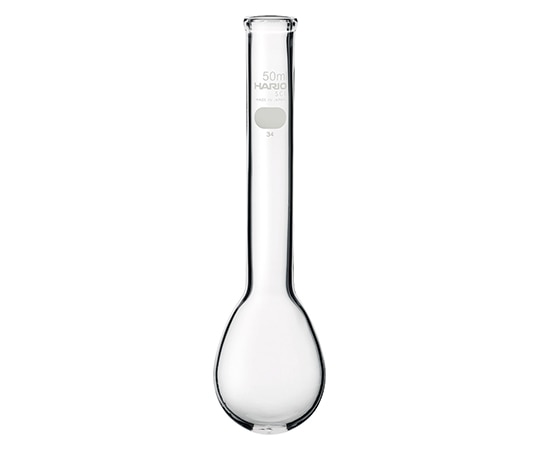 HARIO ケルダールフラスコ 50mL 180mm KF-50 1個(ご注文単位1個)【直送品】
