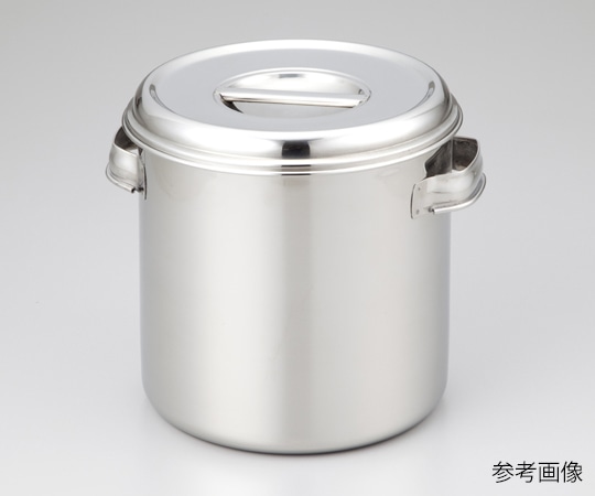 アズワン ステンレスポット（取手付き）　13L 1個（ご注文単位1個）【直送品】