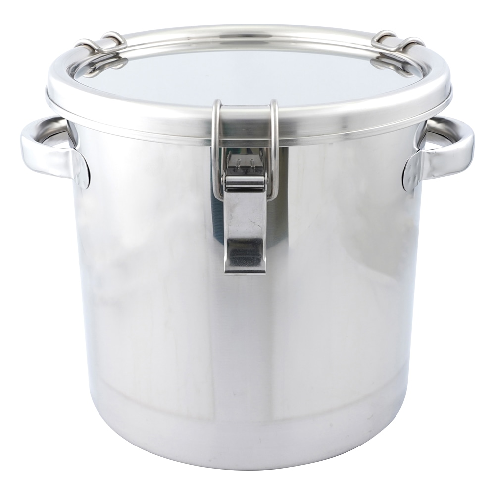 MONOVATE(旧:日東金属工業) 密閉式タンク(把手タイプ・SUS316L) 10L CTH-24-316L 1個(ご注文単位1個)【直送品】