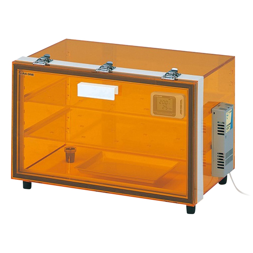 アズワン UVオートドライデシケーター 530×345×335mm 520nm以下カット可 UVOL-520SA 1台(ご注文単位1台)【直送品】