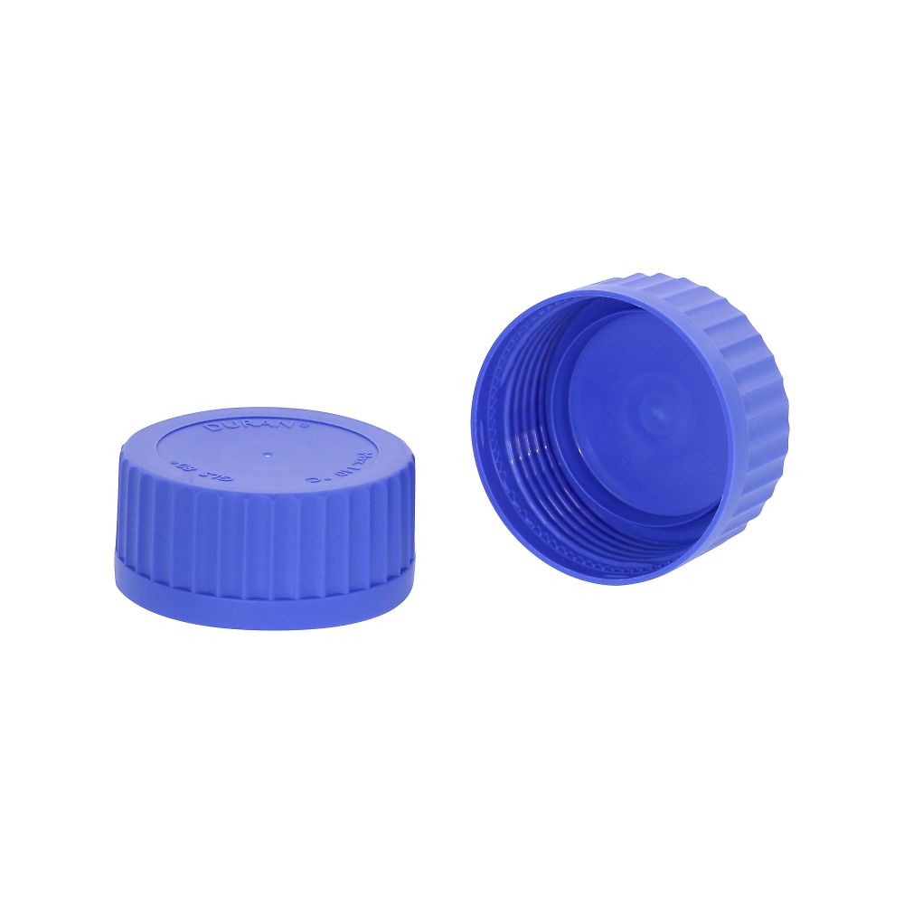 DWK Life Sciences 広口ねじ口瓶(デュラン(R))用キャップ 青 017250-801A 1個(ご注文単位1個)【直送品】
