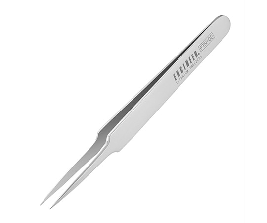 エンジニア(ENGINEER) チタンピンセット PTN-02 1本(ご注文単位1本)【直送品】