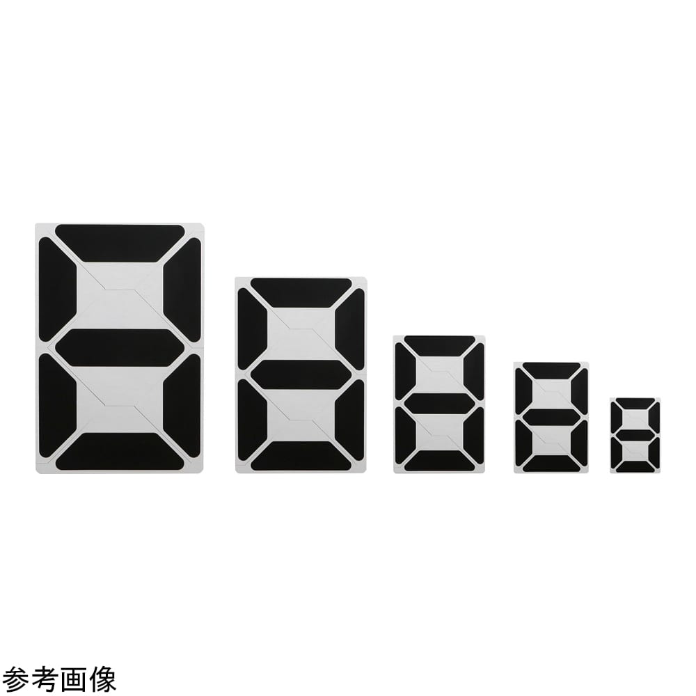 アズワン マグネットシート スージック 黒/白 68×102mm SJ-5(S) 1枚(ご注文単位1枚)【直送品】