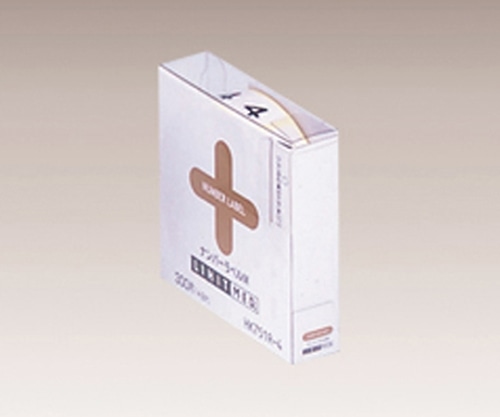 LIHITLAB ナンバーラベル M(ロールタイプ) 4 HK751R 1箱(300片入) HK751R-4 1箱(ご注文単位1箱)【直送品】