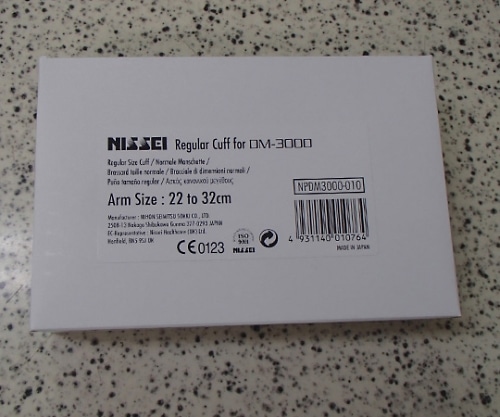 日本精密測器(NISSEI) DM-3000用 標準カフセット NPDM3000-010 1枚(ご注文単位1枚)【直送品】