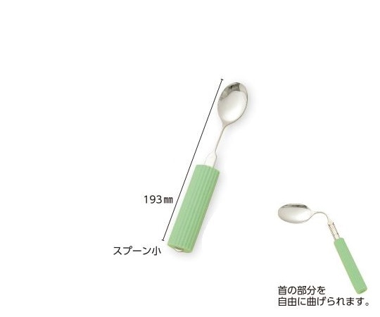 フセ企画 オールステンレスハンドル・シリコンスポンジ付き スプーン小 1個(ご注文単位1個)【直送品】