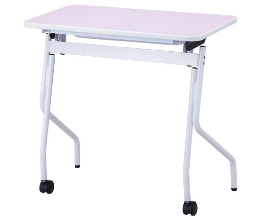 ナビス(アズワン) 折りたたみ採血台 ピンク 800×450×750 1台(ご注文単位1台)【直送品】