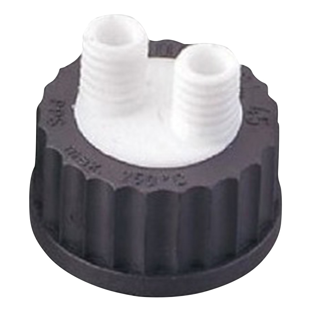 アイシス ねじ口瓶用キャップ(硬質マルチチューブ用・GL45用) キャップ本体 PTFE・PPS製 BL61408 1個(ご注文単位1個)【直送品】