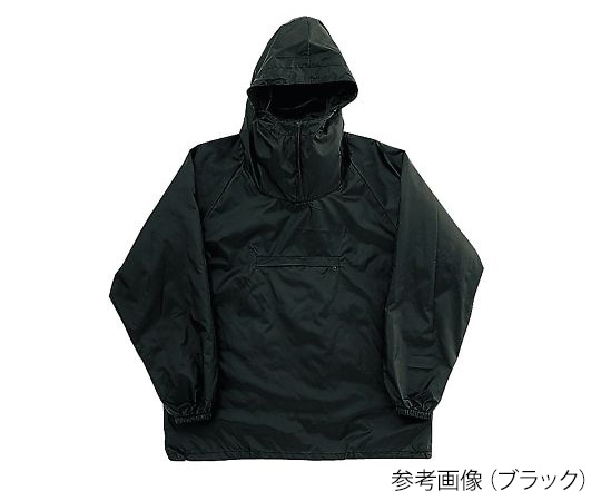 カジメイク ナイロンヤッケ　ブラック　3L　2203-91 3L 1着（ご注文単位1着）【直送品】