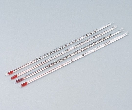 日本計量器工業 フッ素樹脂被膜温度計 -20~+100℃ アルコール JC-2217 1本(ご注文単位1本)【直送品】