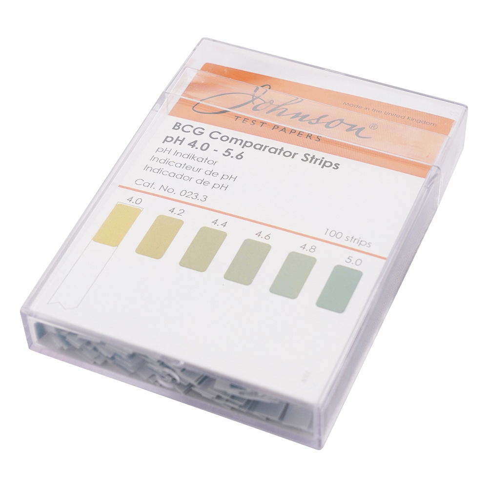 アズワン pH試験紙 PP(ポリプロピレン)スティックタイプ pH4.0~5.6 1箱(100枚入) 023.3 1箱(ご注文単位1箱)【直送品】