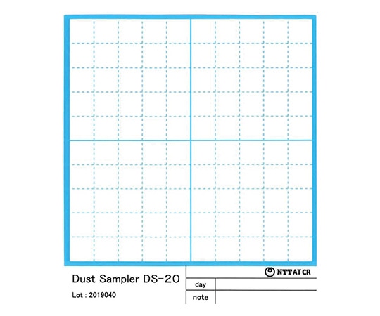 NTT-ATクリエイティブ ダストサンプラー 黒色系異物用 100枚入 DS-20 1袋(ご注文単位1袋)【直送品】