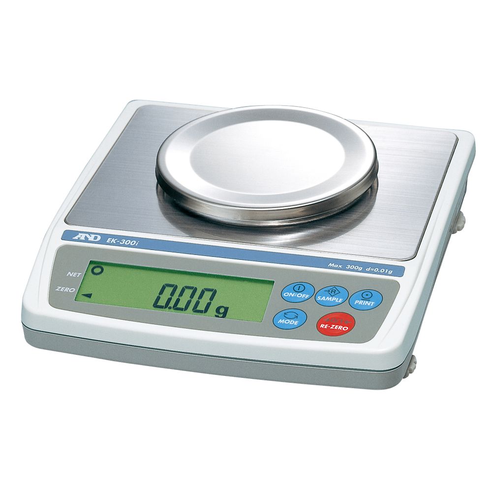 エー・アンド・デイ コンパクト電子天びん EK-iシリーズ ひょう量:300g 最小表示:0.01g EK-300i 1台(ご注文単位1台)【直送品】