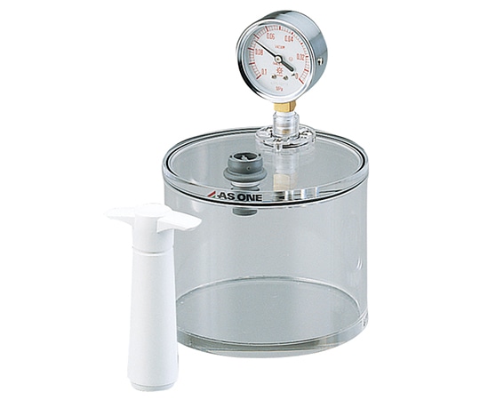 アズワン ミニ真空容器 φ150×120mm VCP-15L 1個(ご注文単位1個)【直送品】