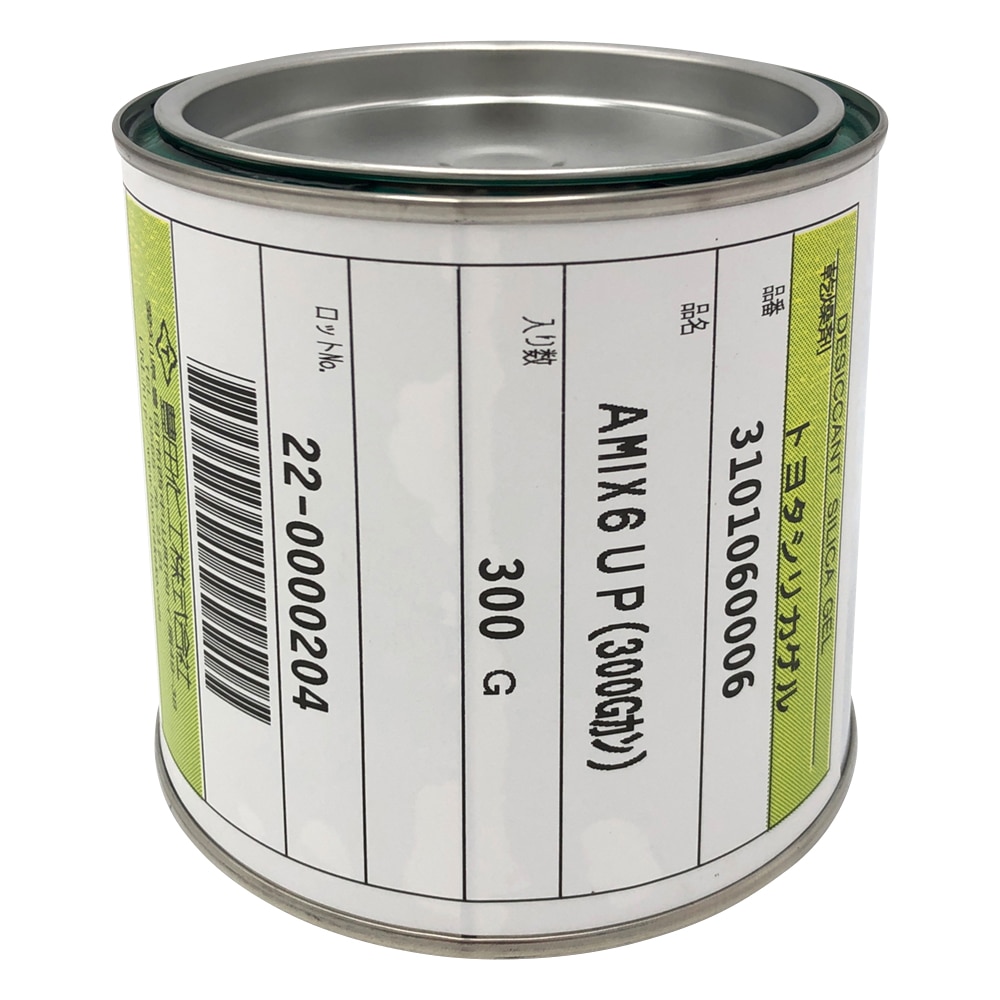 アズワン シリカゲル 300g AMIX6UP 1缶(ご注文単位1缶)【直送品】
