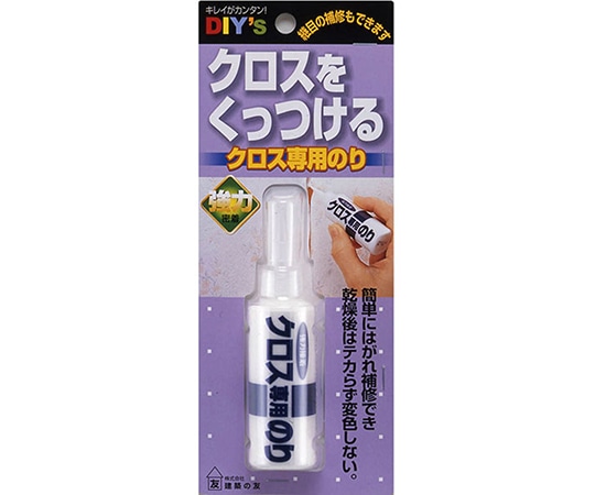 建築の友 クロス専用のり 25×115×25mm CN-01 1個(ご注文単位1個)【直送品】