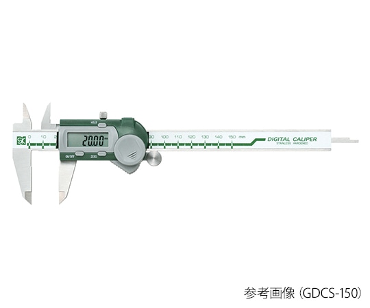 新潟精機(SK) デジタルノギス 0~200mm GDCS-200 1個(ご注文単位1個)【直送品】