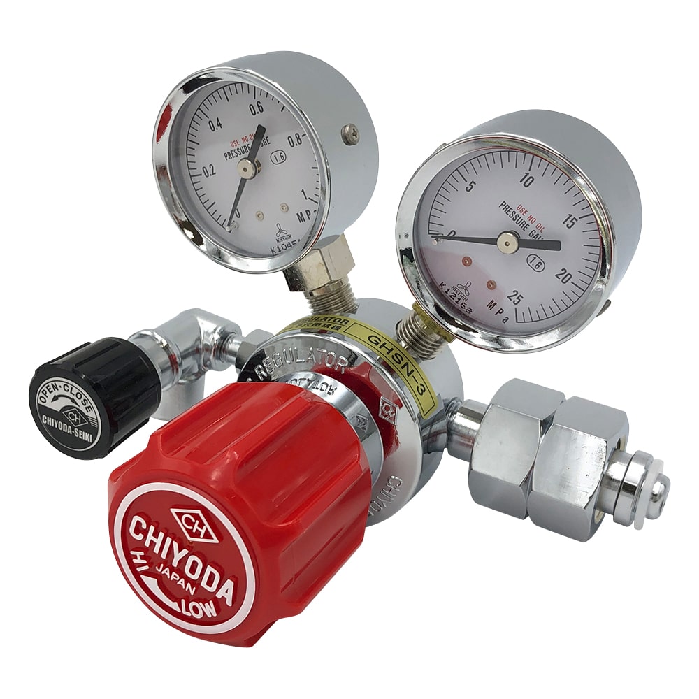 アズワン 精密圧力調整器(SRS-HS) GHSN3-H2 1台(ご注文単位1台)【直送品】