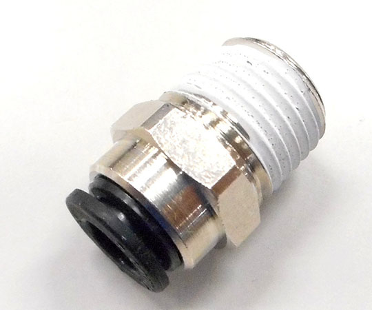 ARC(アークランドサカモト) チューブフィッター 六角穴付ストレート R1/4テーパーオネジ用 Φ6mm FSM6-02 1個(ご注文単位1個)【直送品】