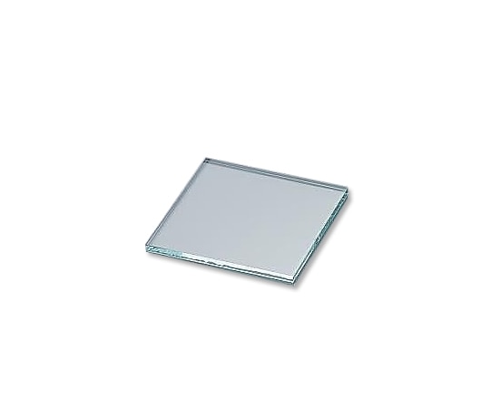 アズワン ガラス角板　青板（ソーダ）ガラス　40×40　□40-2 1枚（ご注文単位1枚）【直送品】
