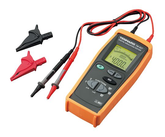 Tenmars デジタル絶縁抵抗計(3レンジ) TM-507 1個(ご注文単位1個)【直送品】