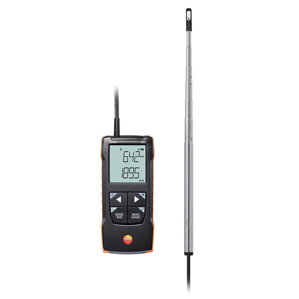 テストー(Testo) 熱線式風速計 testo 425 0563 0425 1台(ご注文単位1台)【直送品】