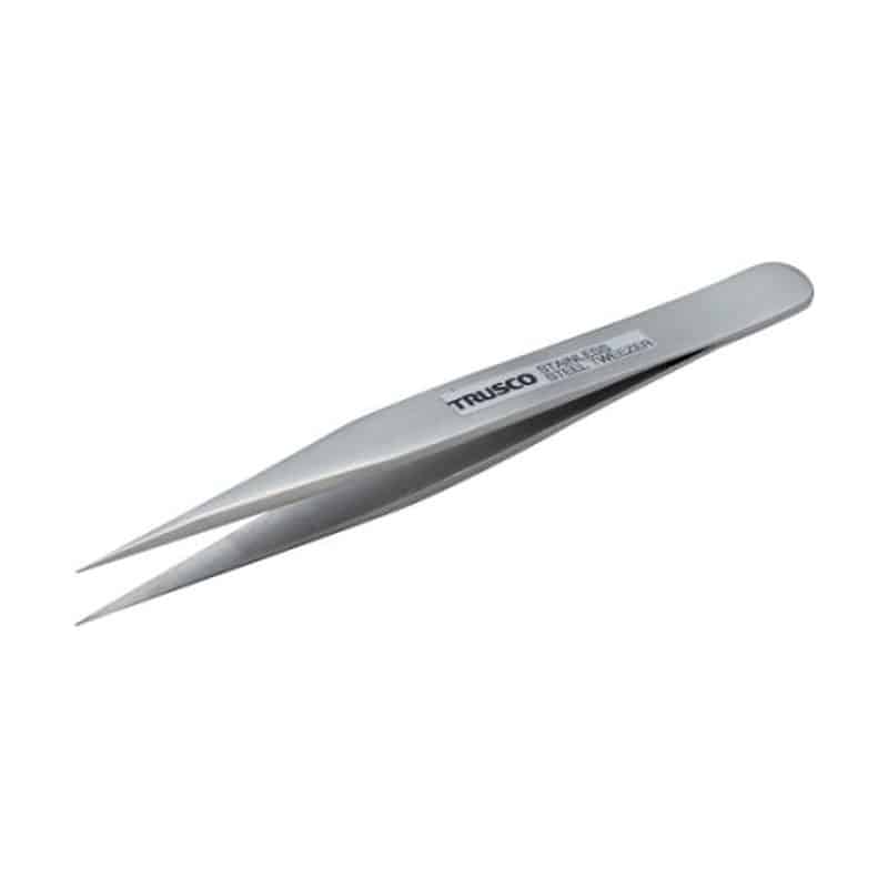 トラスコ中山 高精度ステンレス製ピンセット 120mm 強力型 TSP-70 1本(ご注文単位1本)【直送品】