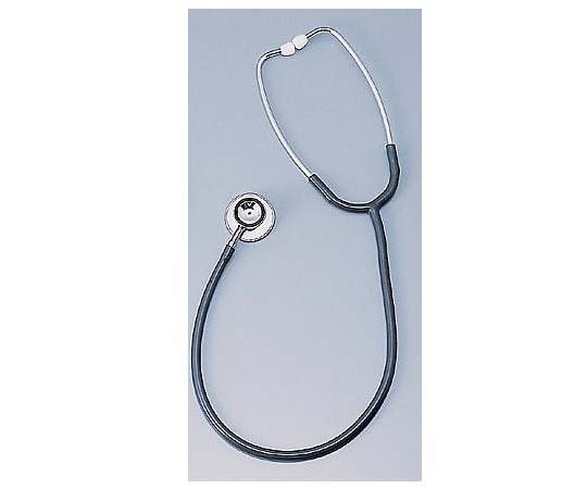 ナビス(アズワン) 聴診器 内バネ式 ダブル グレー 0120B115 1本(ご注文単位1本)【直送品】