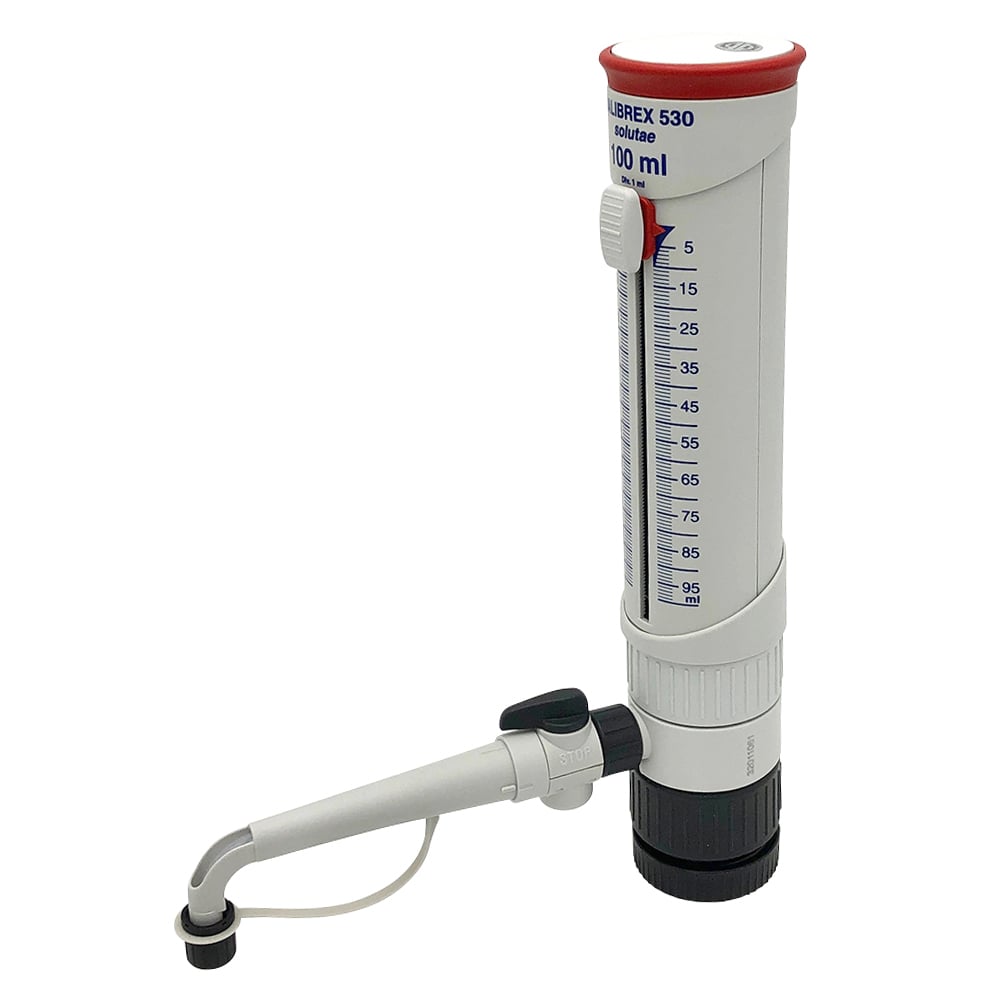 ソコレックス キャリブレックスディスペンサー(Calibrex) 10~100mL 530.100FC 1個(ご注文単位1個)【直送品】